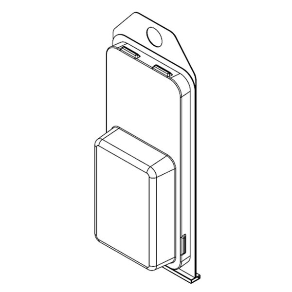 Visipak Thermoform-CLAMSHELL-#70-5.000-2.000-2.167-1.453-0.500-0.015-PVC-CLEAR-STOCK-L12192 78TFM